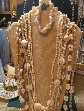 Bundle Of Shell Necklaces